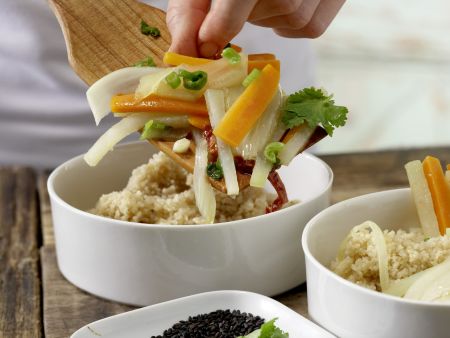 Honig-Gemüse Zubereitung Schritt 8 Honig-Gemüse Zubereitung Schritt 8