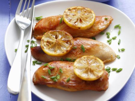 Honig-Zitronen-Hähnchenbrust
