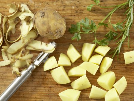 Huhn im Bratschlauch Zubereitung Schritt 1 Huhn im Bratschlauch Zubereitung Schritt 1