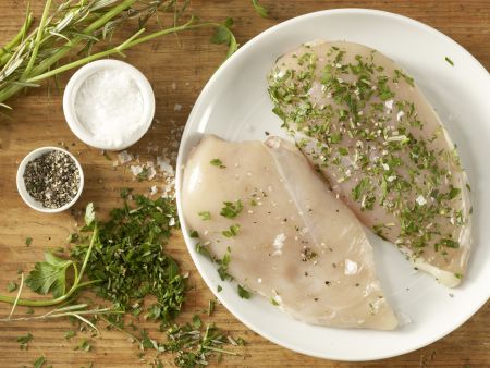 Huhn im Bratschlauch Zubereitung Schritt 3 Huhn im Bratschlauch Zubereitung Schritt 3