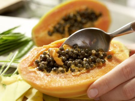 Hummer-Papaya-Salat Zubereitung Schritt 3 Hummer-Papaya-Salat Zubereitung Schritt 3