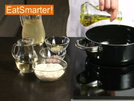 Wie Sie Risottoreis gekonnt andünsten