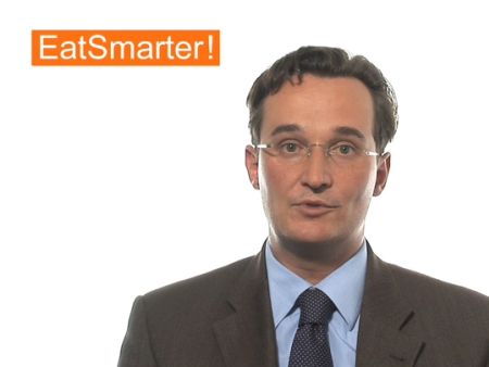 Nennen Sie uns bitte drei gesunde Lebensmittel und drei ungesunde Lebensmittel.