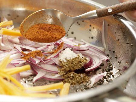Indischer Möhrensalat Zubereitung Schritt 5 Indischer Möhrensalat Zubereitung Schritt 5
