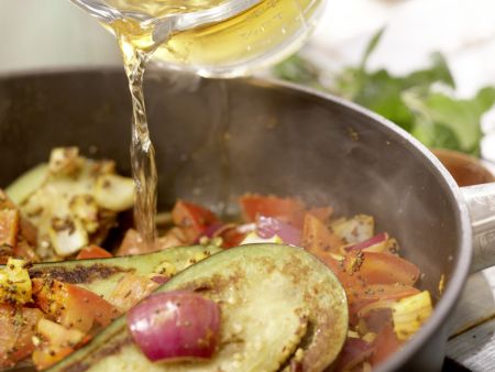 Indisches Auberginenragout Zubereitung Schritt 8 Indisches Auberginenragout Zubereitung Schritt 8