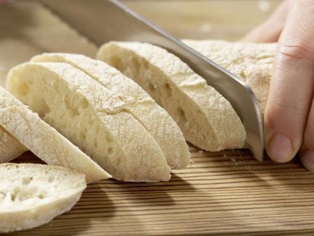 Italienische Hähnchenleber-Brote Zubereitung Schritt 1 Italienische Hähnchenleber-Brote Zubereitung Schritt 1