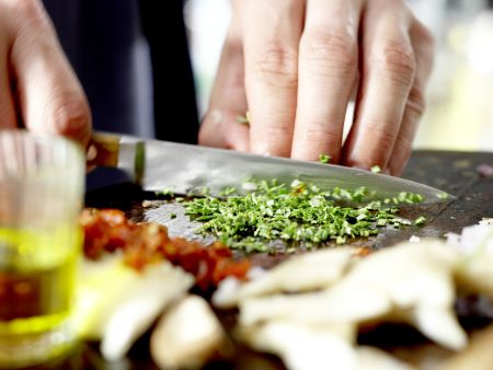 Italienisches Jägerschnitzel – smarter Zubereitung Schritt 3 Italienisches Jägerschnitzel – smarter Zubereitung Schritt 3