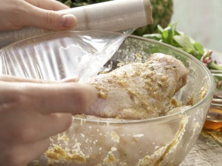 Jamaikanische Hähnchenkeulen Zubereitung Schritt 4 Jamaikanische Hähnchenkeulen Zubereitung Schritt 4