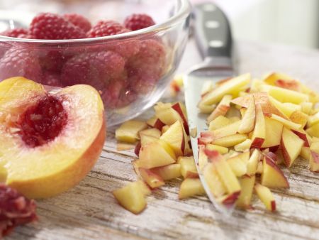 Joghurt-Nektarinen-Eis Zubereitung Schritt 1 Joghurt-Nektarinen-Eis Zubereitung Schritt 1