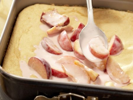 Joghurt-Pflaumen-Torte Zubereitung Schritt 9 Joghurt-Pflaumen-Torte Zubereitung Schritt 9