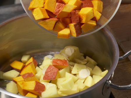 Kabeljau-Kürbis-Suppe Zubereitung Schritt 7 Kabeljau-Kürbis-Suppe Zubereitung Schritt 7