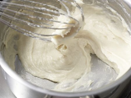 Käsesoufflé mit buntem Gemüse Zubereitung Schritt 2 Käsesoufflé mit buntem Gemüse Zubereitung Schritt 2