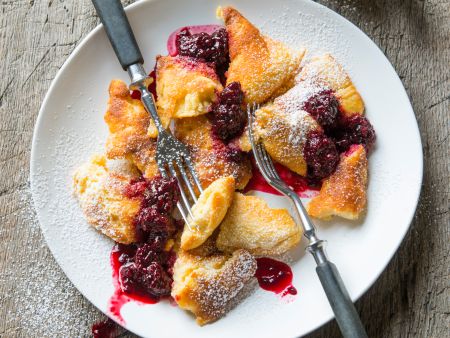 Kaiserschmarrn mit Kompott