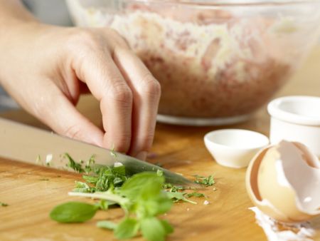 Kalbfleisch-Cannelloni Zubereitung Schritt 3 Kalbfleisch-Cannelloni Zubereitung Schritt 3