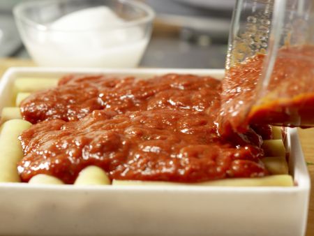 Kalbfleisch-Cannelloni Zubereitung Schritt 6 Kalbfleisch-Cannelloni Zubereitung Schritt 6
