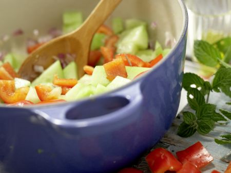 Kalte Thai-Suppe Zubereitung Schritt 6 Kalte Thai-Suppe Zubereitung Schritt 6