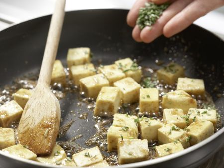 Karamellisierter Tofu Zubereitung Schritt 9 Karamellisierter Tofu Zubereitung Schritt 9