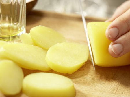 Kartoffel-Crostini Zubereitung Schritt 6 Kartoffel-Crostini Zubereitung Schritt 6