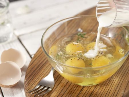 Kartoffel-Gemüse-Tortilla Zubereitung Schritt 6 Kartoffel-Gemüse-Tortilla Zubereitung Schritt 6