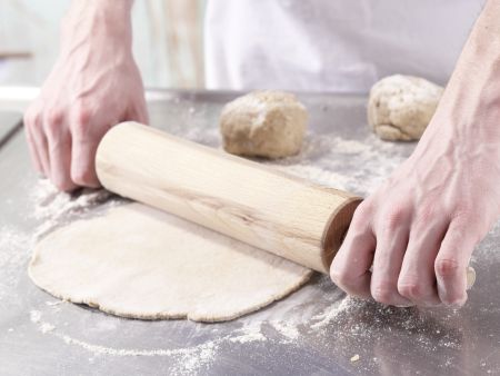 Kartoffel-Quark-Pizza Zubereitung Schritt 6 Kartoffel-Quark-Pizza Zubereitung Schritt 6