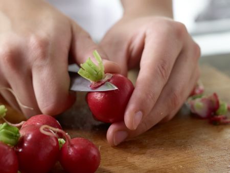 Kartoffel-Radieschen-Salat Zubereitung Schritt 4 Kartoffel-Radieschen-Salat Zubereitung Schritt 4