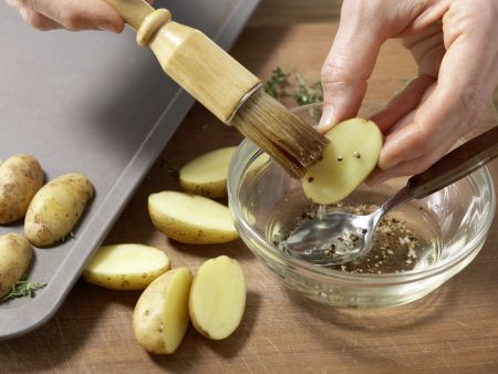 Kartoffeln aus dem Backofen Zubereitung Schritt 3 Kartoffeln aus dem Backofen Zubereitung Schritt 3
