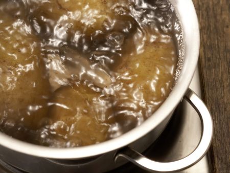 Kartoffelpfanne "Indianer-Schmaus" Zubereitung Schritt 1 Kartoffelpfanne "Indianer-Schmaus" Zubereitung Schritt 1