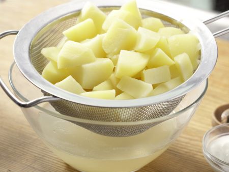 Kartoffelpüree Zubereitung Schritt 2 Kartoffelpüree Zubereitung Schritt 2