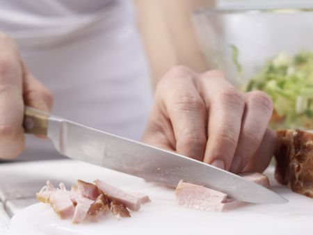 Kassler-Krautsalat Zubereitung Schritt 11 Kassler-Krautsalat Zubereitung Schritt 11
