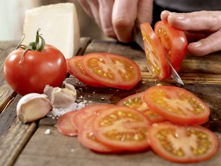 Katalanisches Röstbrot Zubereitung Schritt 1 Katalanisches Röstbrot Zubereitung Schritt 1