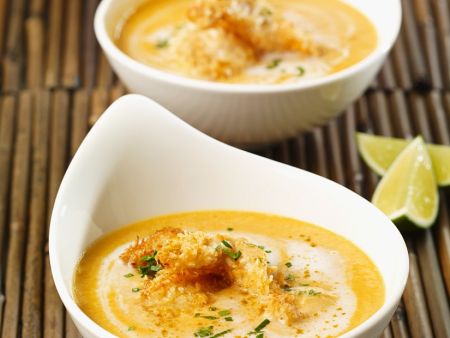 Kichererbsensuppe mit Kokosmilch