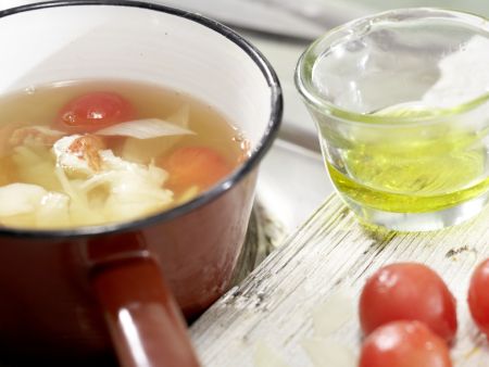 Klare Hummersuppe Zubereitung Schritt 13 Klare Hummersuppe Zubereitung Schritt 13