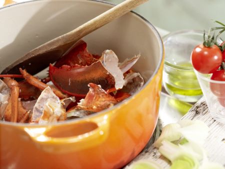 Klare Hummersuppe Zubereitung Schritt 8 Klare Hummersuppe Zubereitung Schritt 8