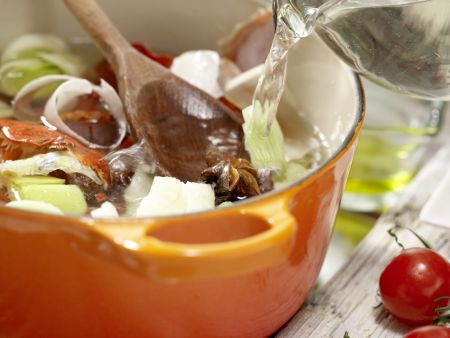 Klare Hummersuppe Zubereitung Schritt 9 Klare Hummersuppe Zubereitung Schritt 9
