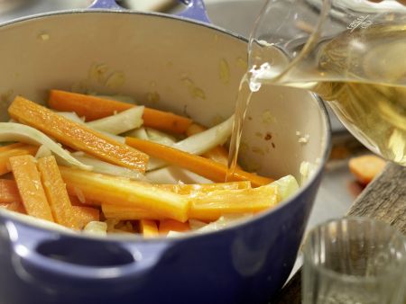Kleine Kalbsrückensteaks und Thunfisch Zubereitung Schritt 7 Kleine Kalbsrückensteaks und Thunfisch Zubereitung Schritt 7