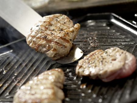 Kleine Kalbsrückensteaks und Thunfisch Zubereitung Schritt 9 Kleine Kalbsrückensteaks und Thunfisch Zubereitung Schritt 9
