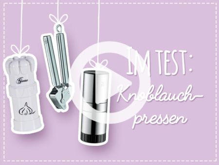 Der Knoblauchpresse Test