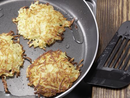 Knusprige Kartoffelrösti Zubereitung Schritt 4 Knusprige Kartoffelrösti Zubereitung Schritt 4