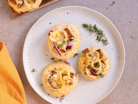 Kohlrabi-Flammkuchen