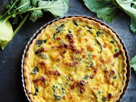 Kohlrabi-Quiche