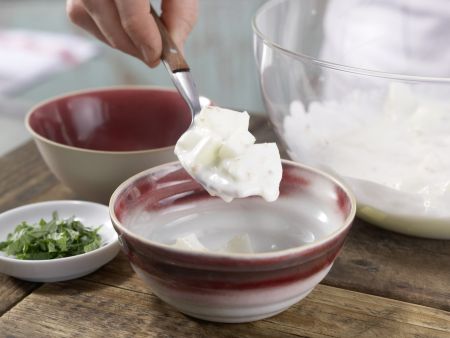 Kokos-Kefir-Quark Zubereitung Schritt 6 Kokos-Kefir-Quark Zubereitung Schritt 6