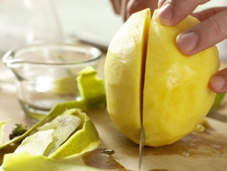 Kokos-Limetten-Eis Zubereitung Schritt 4 Kokos-Limetten-Eis Zubereitung Schritt 4
