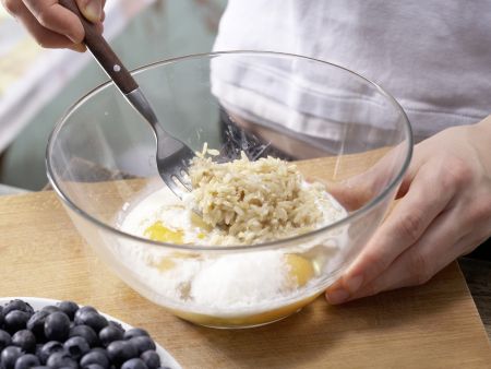 Kokos-Reis-Omelett Zubereitung Schritt 2 Kokos-Reis-Omelett Zubereitung Schritt 2