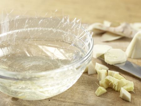 Kokosgelee Zubereitung Schritt 1 Kokosgelee Zubereitung Schritt 1