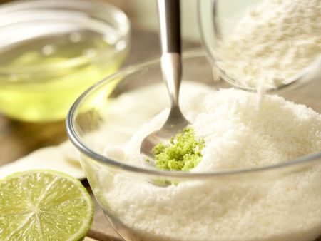 Kokosmakronen Zubereitung Schritt 1 Kokosmakronen Zubereitung Schritt 1