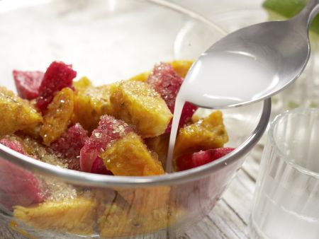 Kokosnuss-Flan Zubereitung Schritt 6 Kokosnuss-Flan Zubereitung Schritt 6