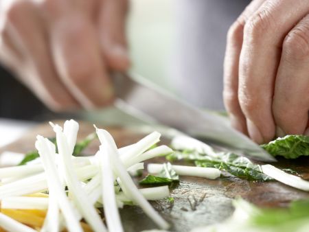 Koreanischer Pfannkuchen Zubereitung Schritt 6 Koreanischer Pfannkuchen Zubereitung Schritt 6