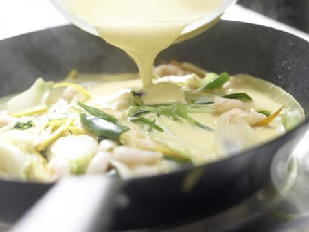 Koreanischer Pfannkuchen Zubereitung Schritt 9 Koreanischer Pfannkuchen Zubereitung Schritt 9