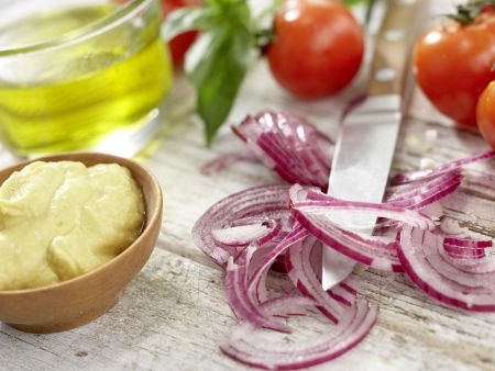 Kräuter-Kartoffel-Salat Zubereitung Schritt 5 Kräuter-Kartoffel-Salat Zubereitung Schritt 5