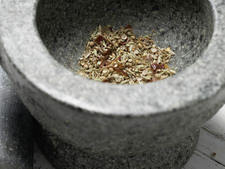 Kreuzkümmel-Fenchel-Marinade Zubereitung Schritt 1 Kreuzkümmel-Fenchel-Marinade Zubereitung Schritt 1